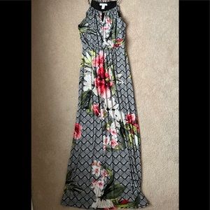 Floral maxi dress